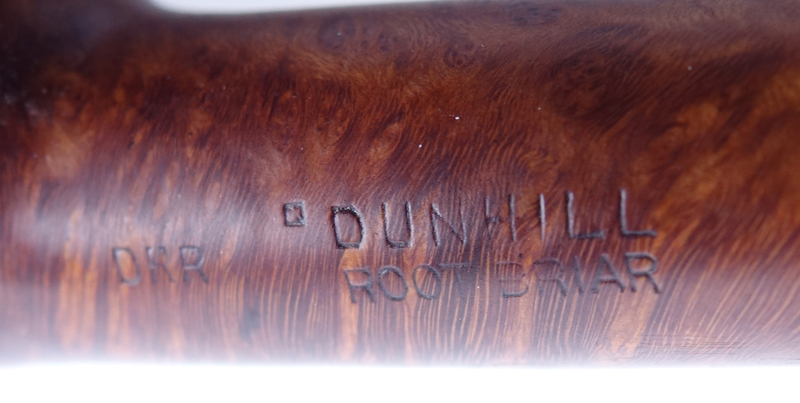 Group of Three (3): Two Dunhill and one Comoy's Blue Riband High Quality Wood Smoking Pipes.