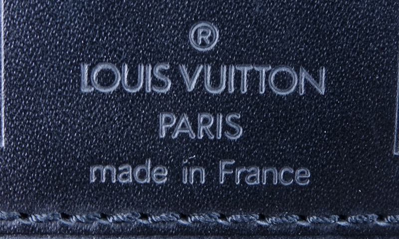 Louis Vuitton Black Epi Leather Keepall Travel Bag 50.