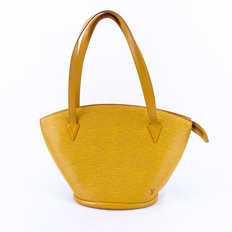 Louis Vuitton Mimosa Epi Leather St Jacques GM Shoulder Bag.