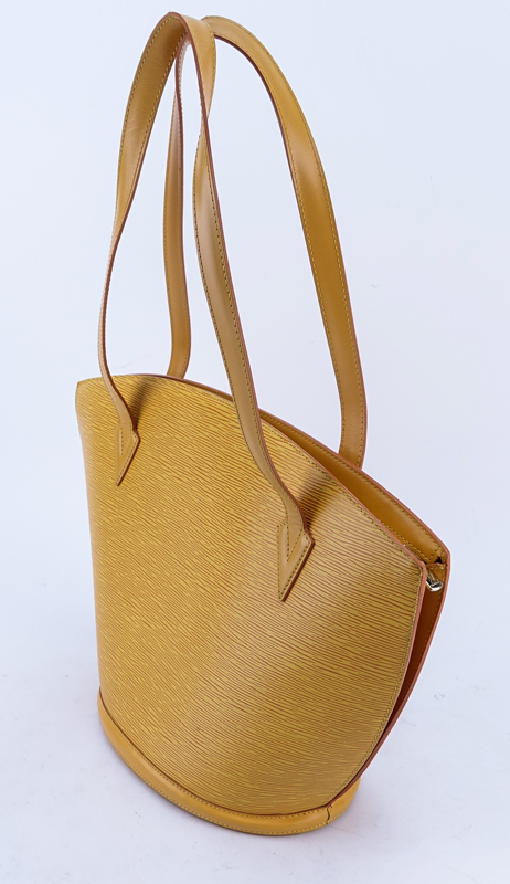 Louis Vuitton Mimosa Epi Leather St Jacques GM Shoulder Bag.