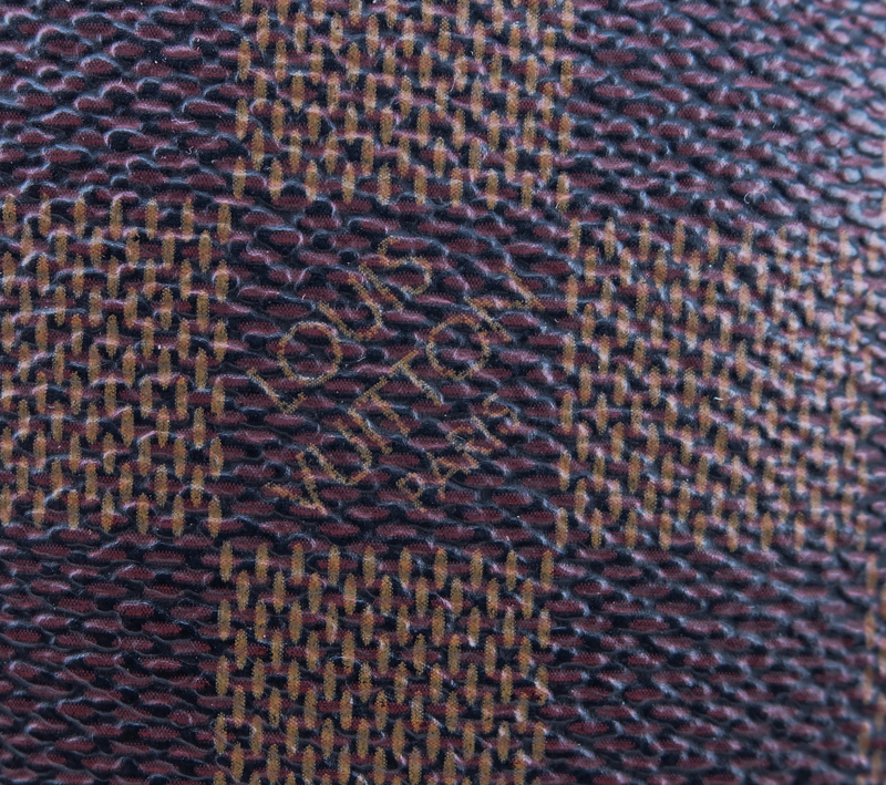 Louis Vuitton Damier Ebene Brown Coated Canvas Marais Handbag.
