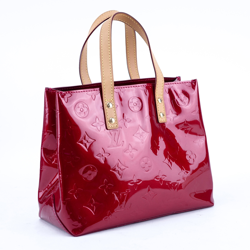 Sold at Auction: AUTHENTIC LOUIS VUITTON VERNIS READE PM PATENT