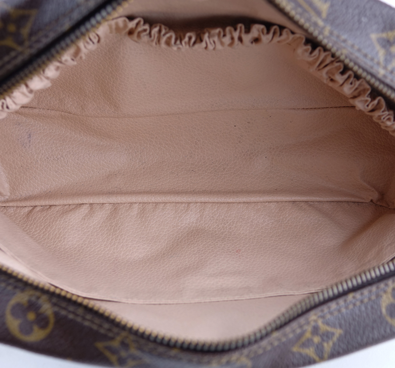 Louis Vuitton Brown Monogram Coated Canvas Toiletry Pouch GM.