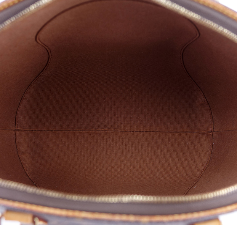 Louis Vuitton Brown Monogram Coated Canvas Ellipse GM Bag.