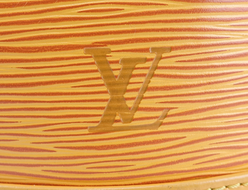 Louis Vuitton Yellow Epi Noe GM Bag.