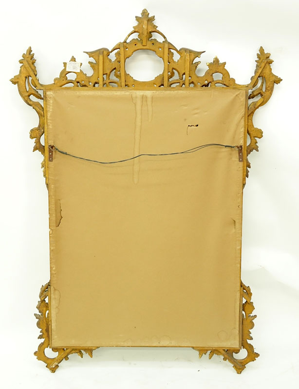 Antique Georgian Style Giltwood Mirror.