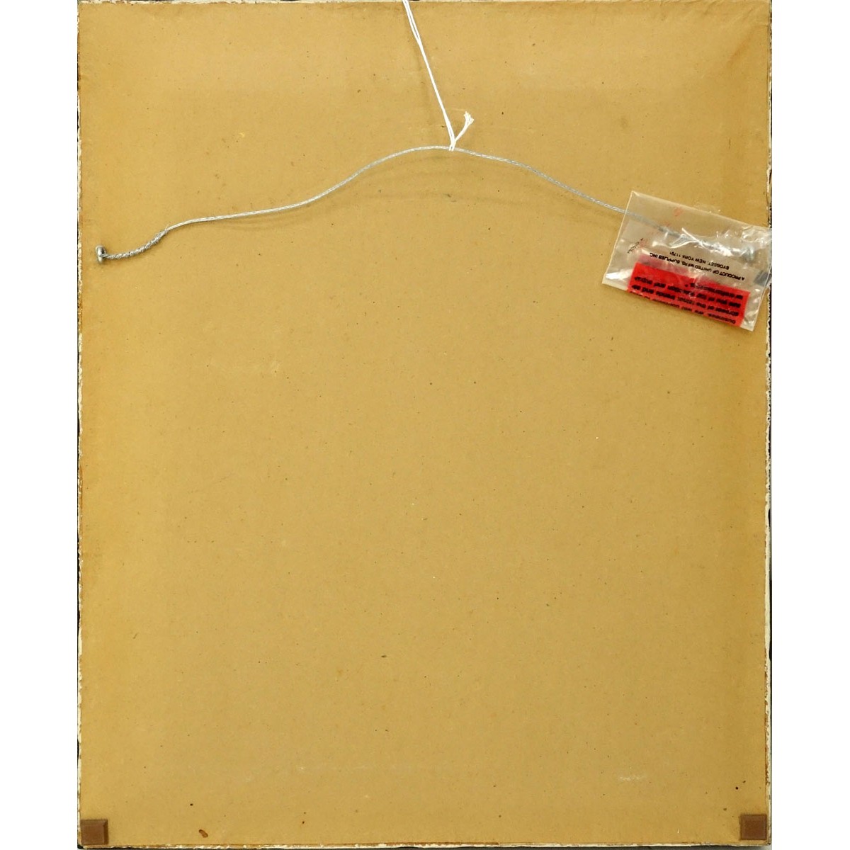 Philip Standish Read, American (1927 - 2000) Mixed Media with Collage, Abstract Scene, Signed Lower Right. Good condition.