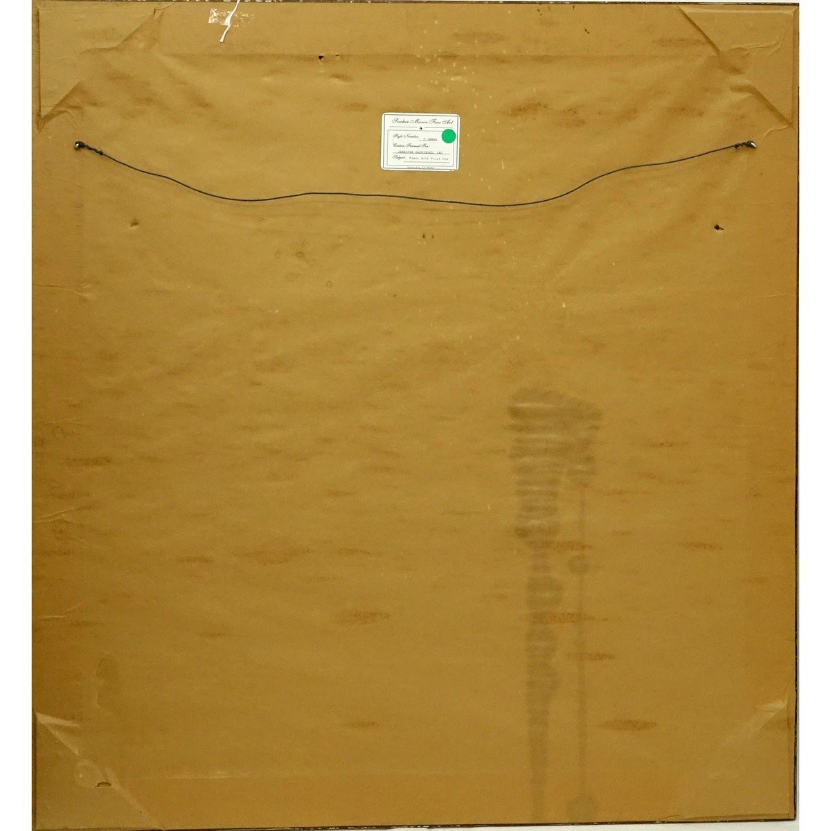 Large Decorative Botanical Print. Unsigned.