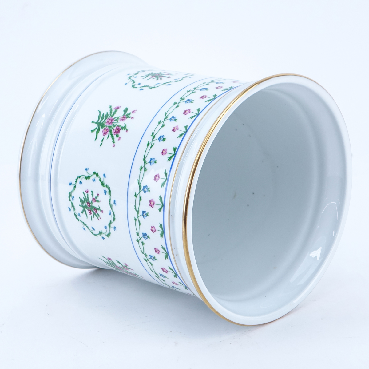 A. Raynaud Limoges Handpainted Cachepot.