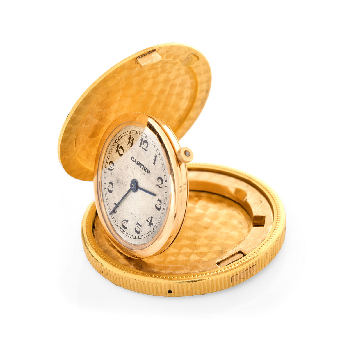 Rare and Very Fine Vintage Cartier 1906 US $20 Liberty Head Gold Coin Watch with Manual Movement. Signed to watch face, appears to be numbered to case back.