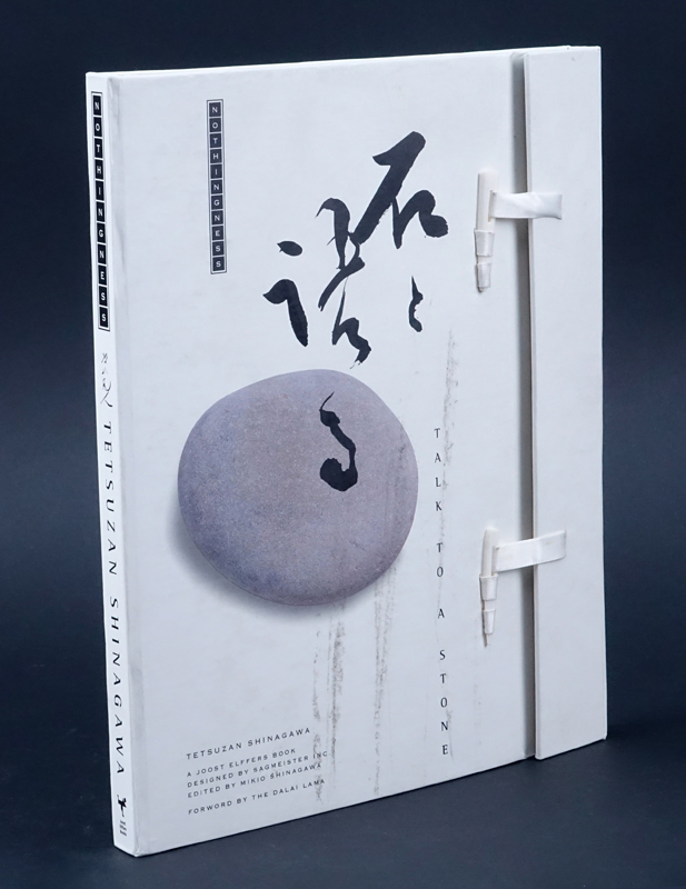 Tetsuzan Shinagawa Talk to a Stone Hardcover Book. by Mikio Shinagawa (Editor), Tetsuzan Shinagawa (Illustrator) An exquisite collection of skillfully executed script and verse, Talk to a Stone: Nothingness is a work of art in its own right.