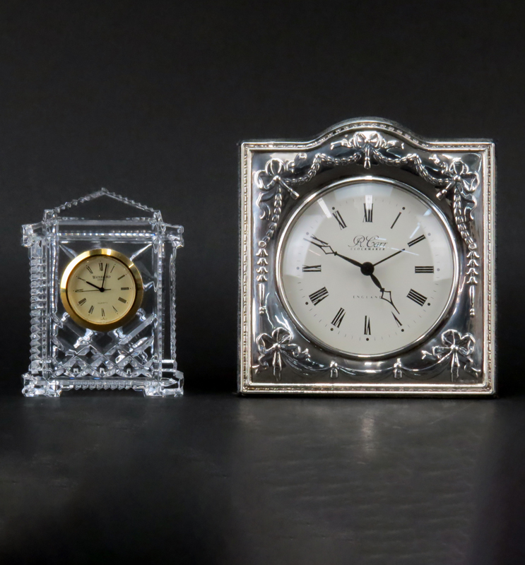 Grouping of Two (2) Vintage Clocks. Includes: R.