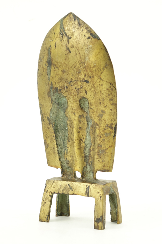 Chinese Wei Dynasty Gilt Bronze Buddhist Figurine. Unsigned.