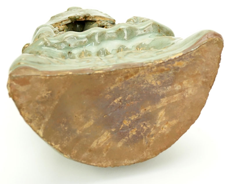Southeast Asian Celadon Glazed Pottery Grotto Group. Unsigned.