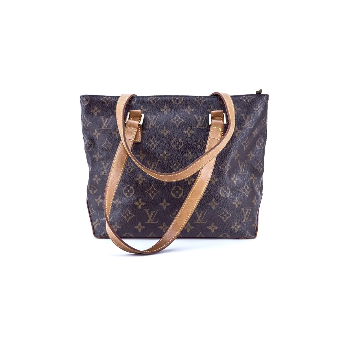 Louis Vuitton Brown Monogram Coated Canvas Cabas