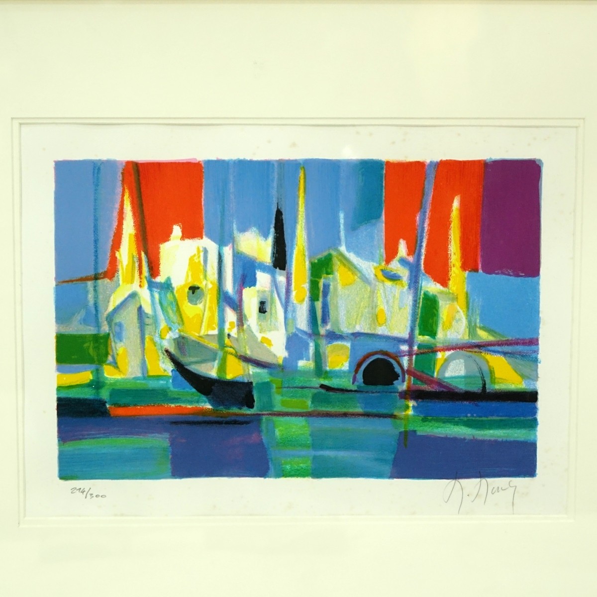 Marcel Mouly, French (1918 - 2008) Lithograph