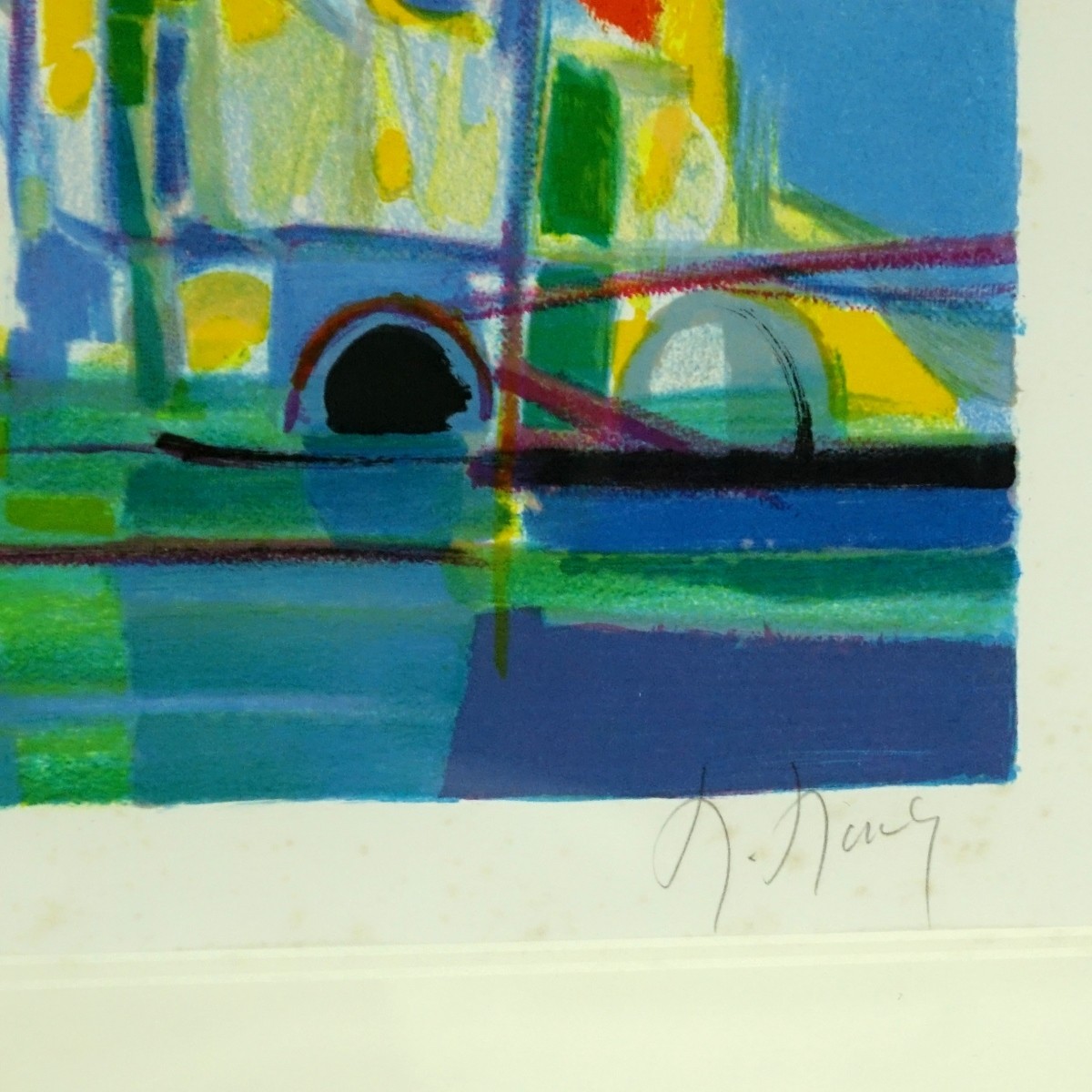 Marcel Mouly, French (1918 - 2008) Lithograph