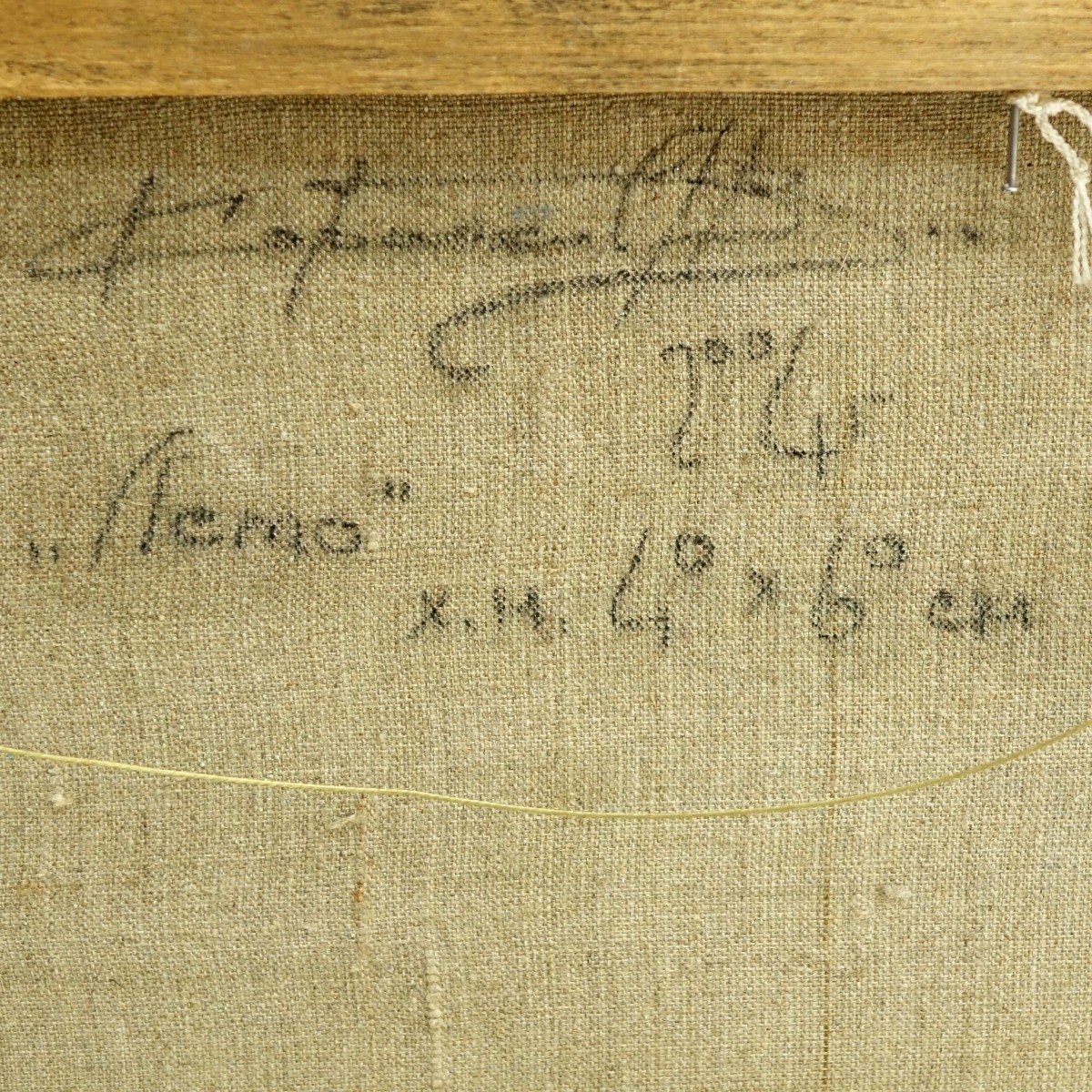 Grouping Of Two (2) 20th Century Russian O/C