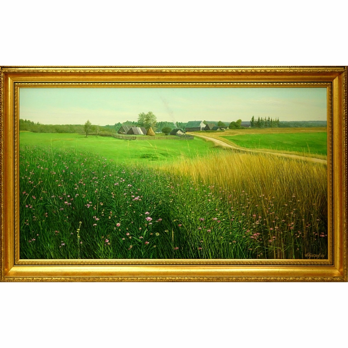 I. Krilov, Russian (20th C) Oil On Canvas