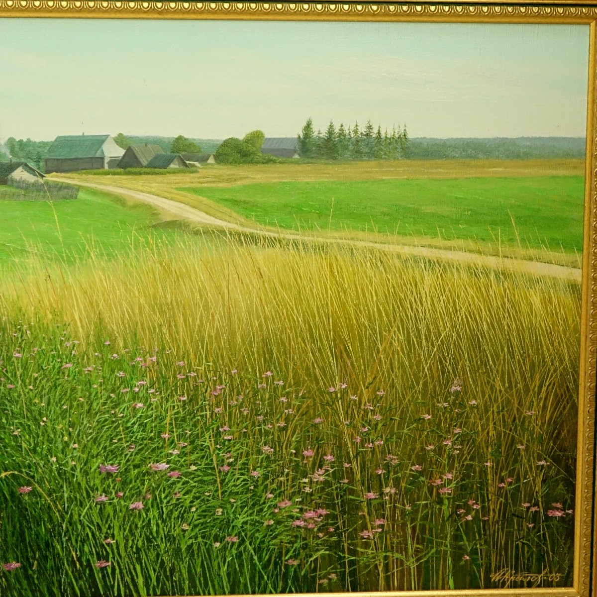 I. Krilov, Russian (20th C) Oil On Canvas