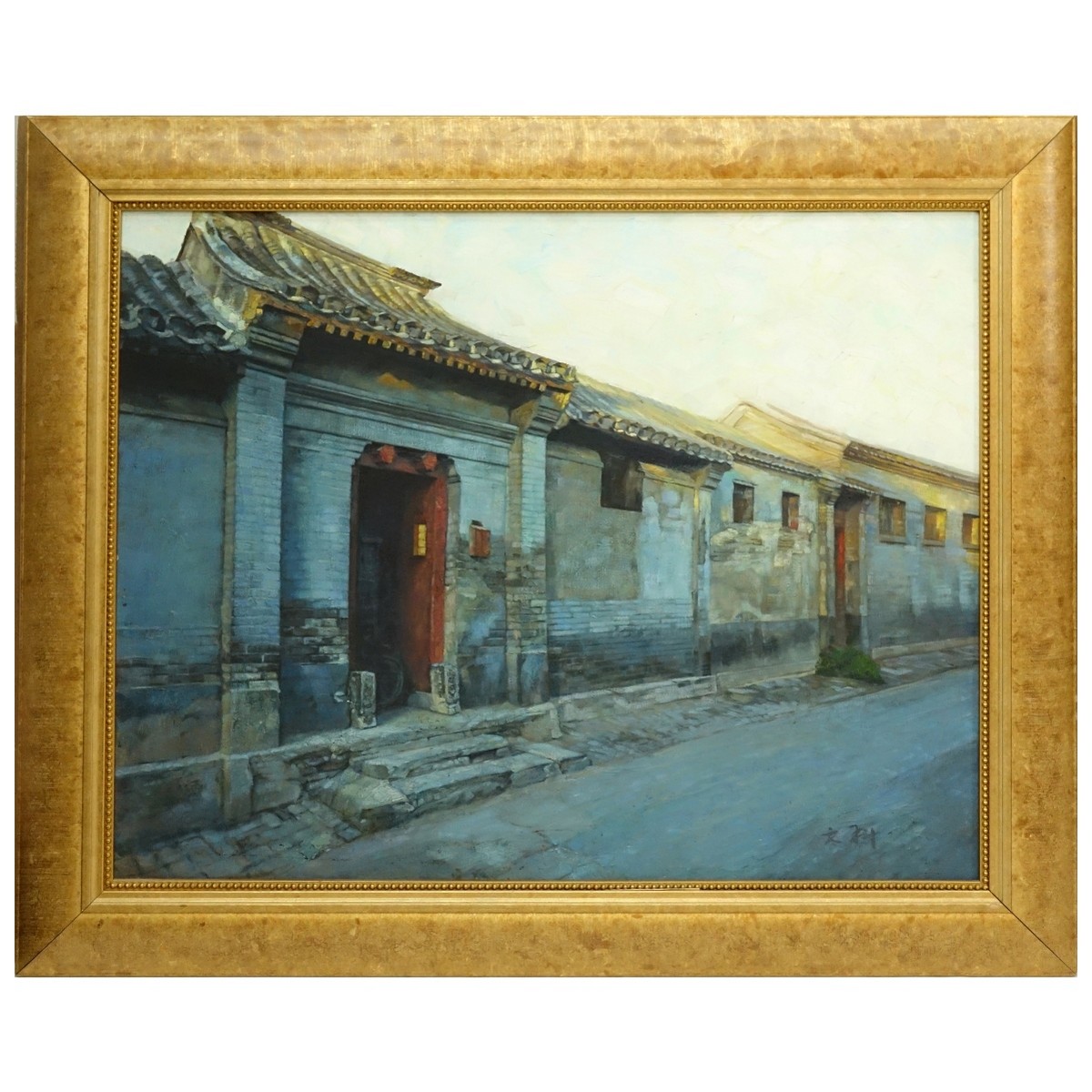 20th Century Chinese School Oil On Canvas