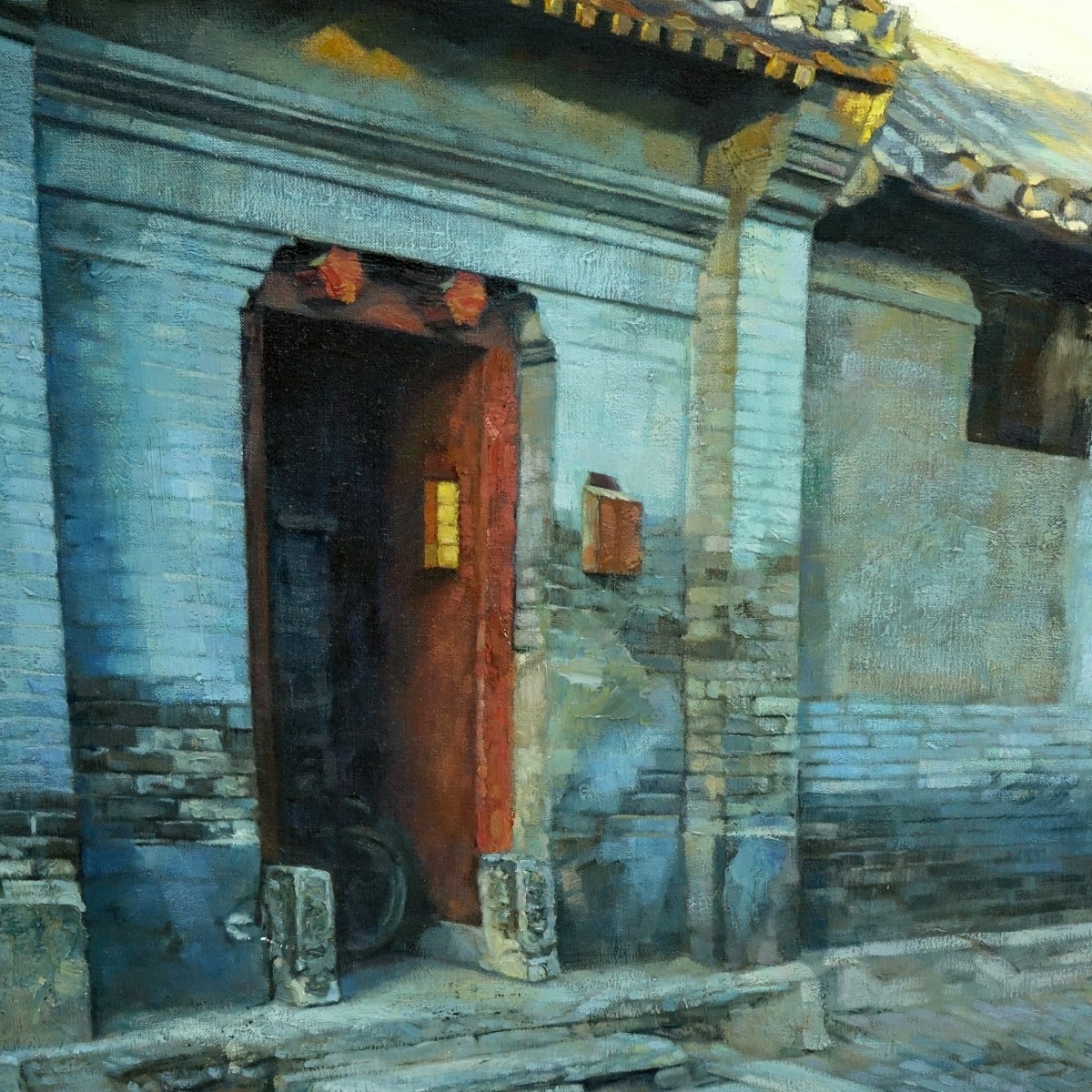 20th Century Chinese School Oil On Canvas