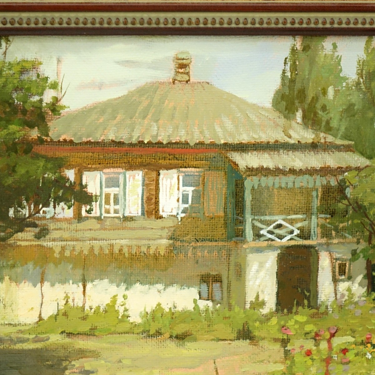 Sayfullina-ei, Russian (20th C.) Oil On Canvas