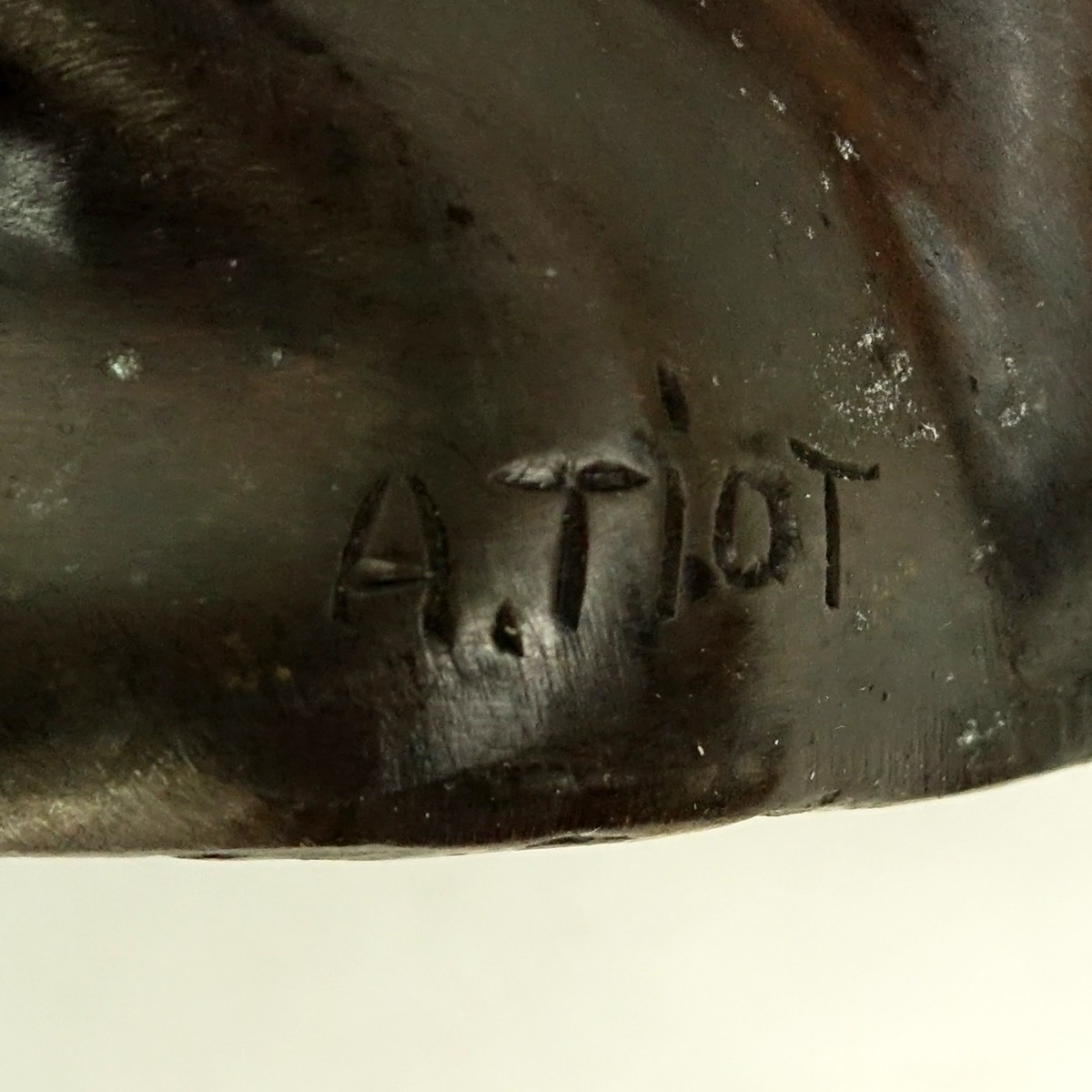A, Tiot (20th C) Bronze Sculpture