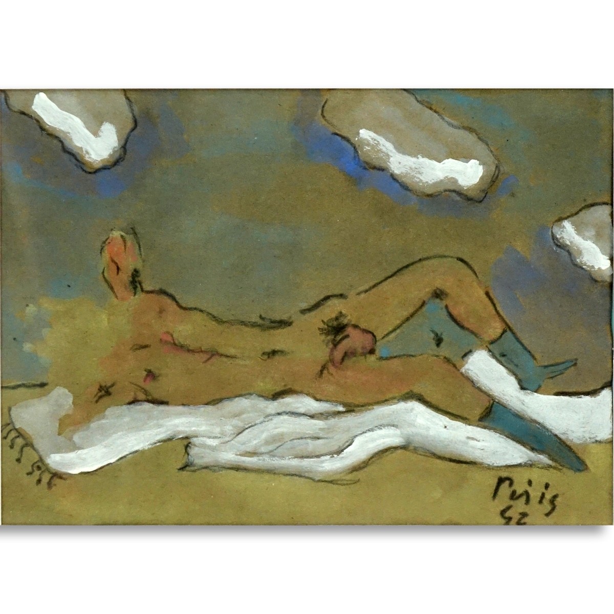 Filippo de Pisis, Italian (1896–1956) Watercolor