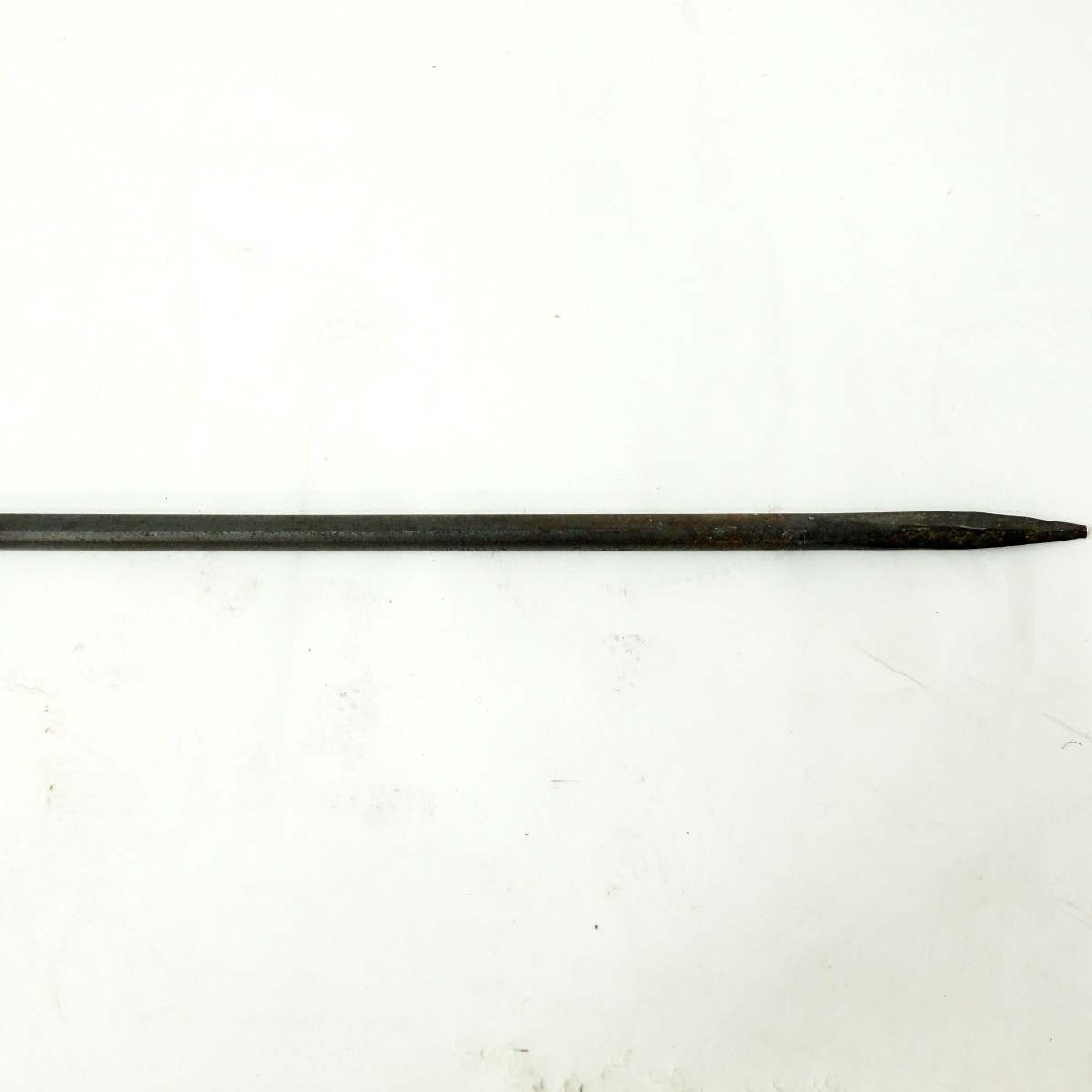 Semi Antique African Spear With Long Blade,