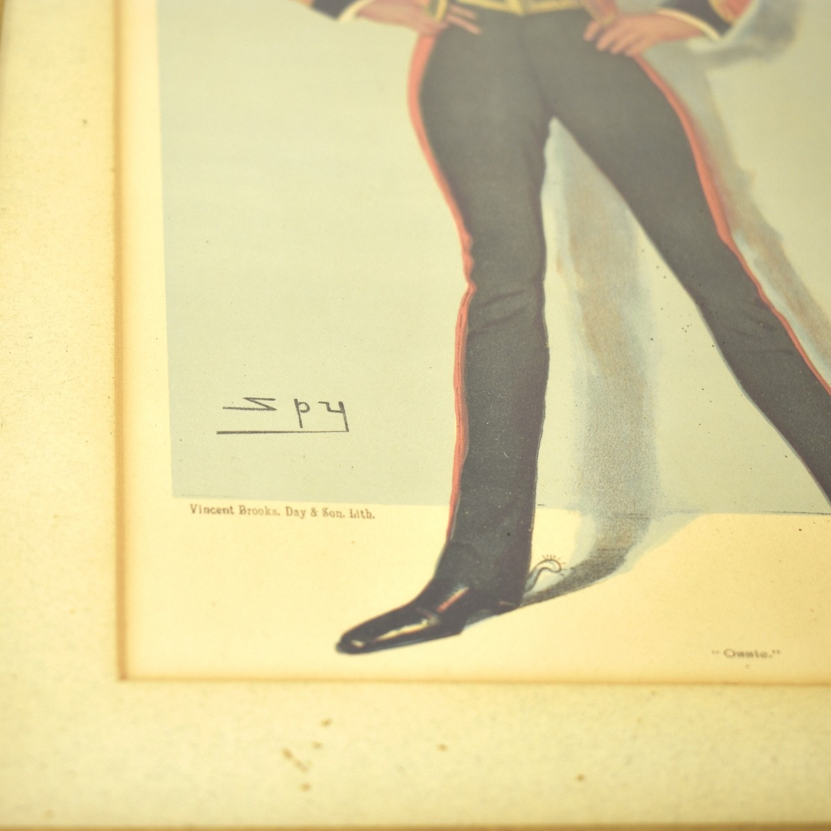 Two Vanity Fair Spy Prints, "Thorough" And "Ossie"