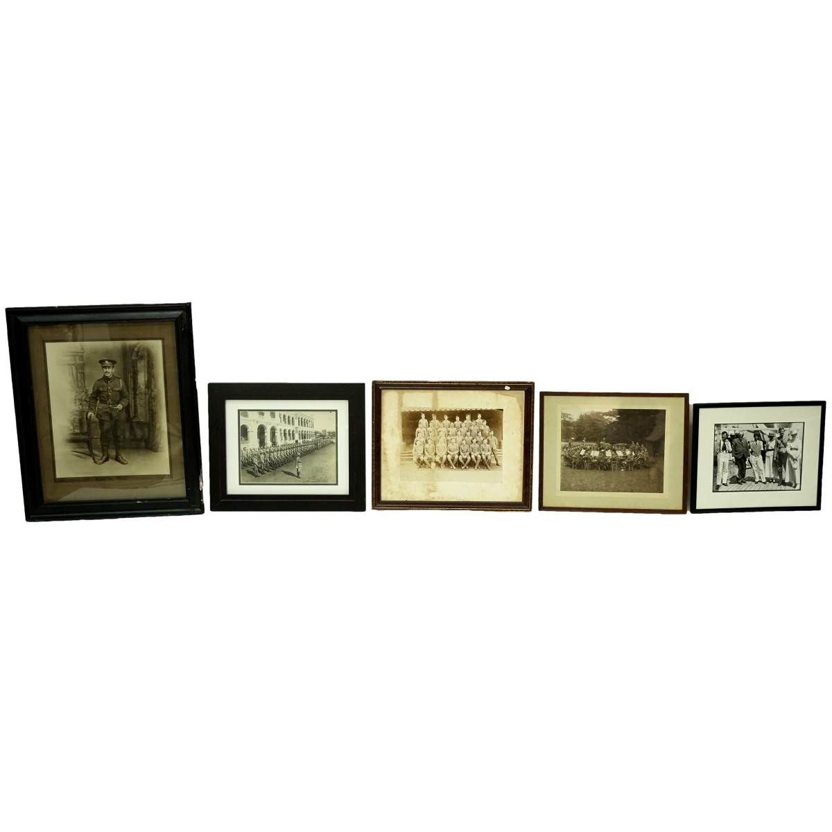 Collection Of Thirteen (13) Framed Old Military