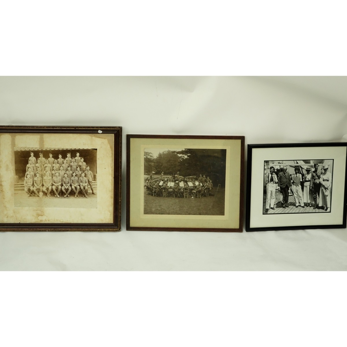 Collection Of Thirteen (13) Framed Old Military