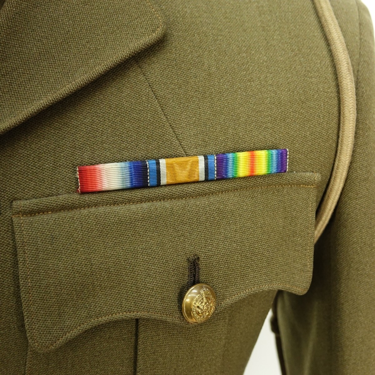 Vintage World War II Era Military Uniform