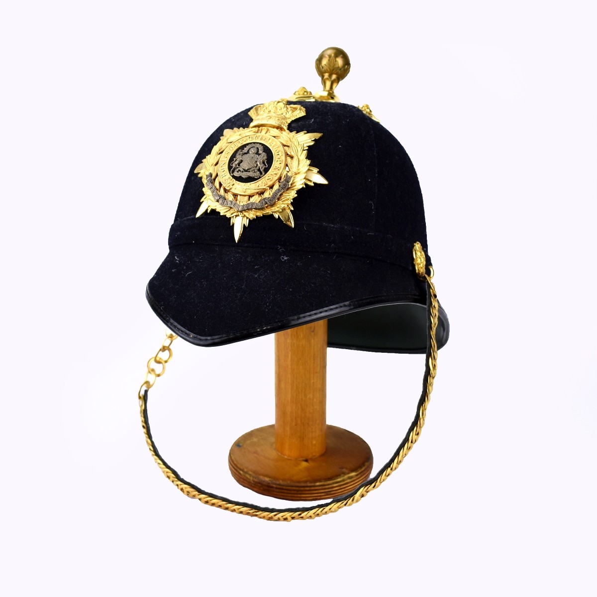 Grouping Of Two (2) European Military Hats