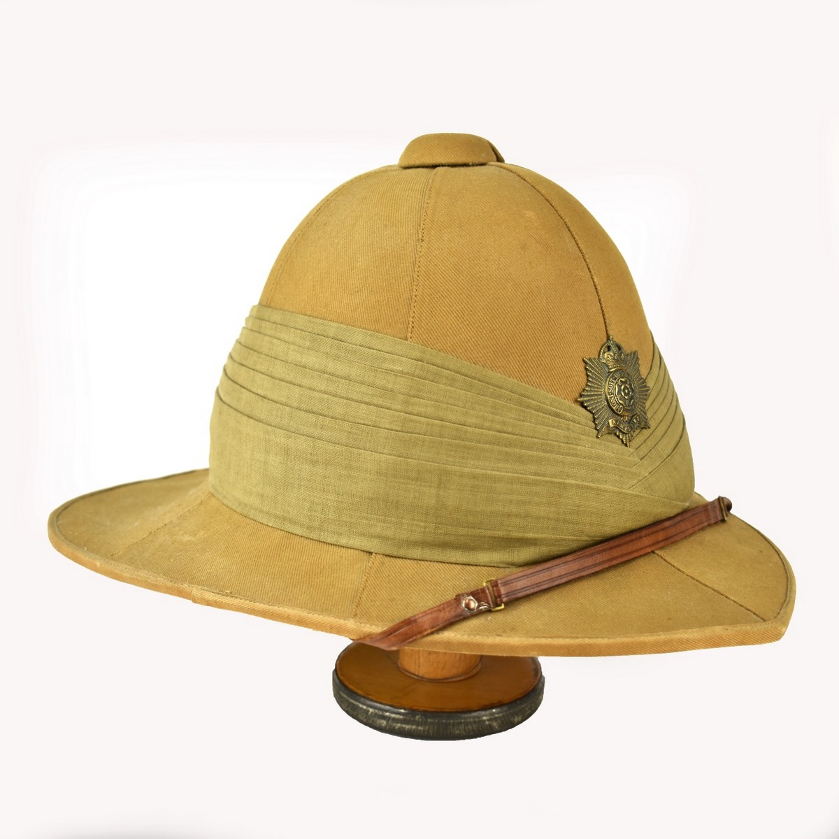 Grouping Of Two (2) European Military Hats