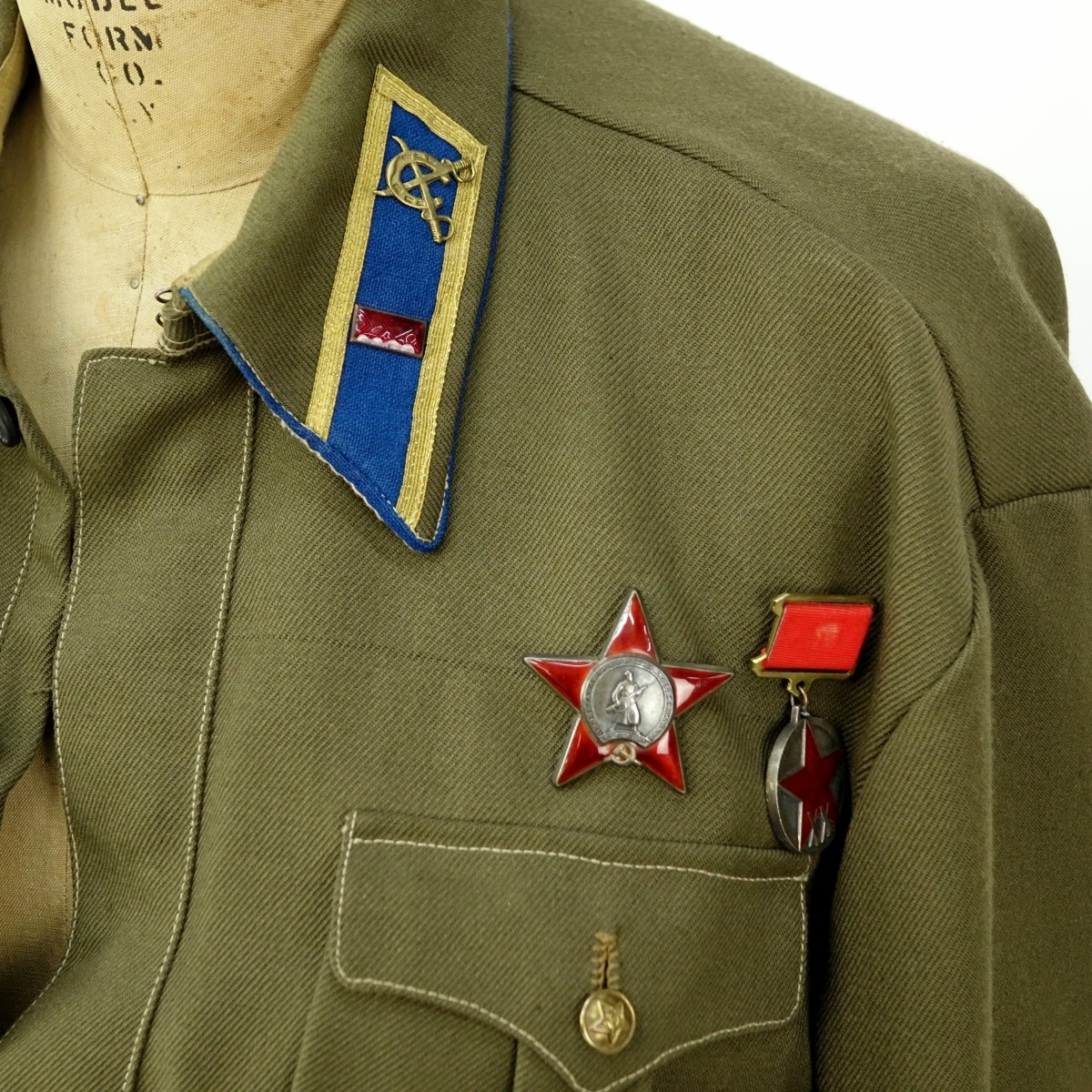 Russian Wwii Soviet Red Army Uniform Shirt