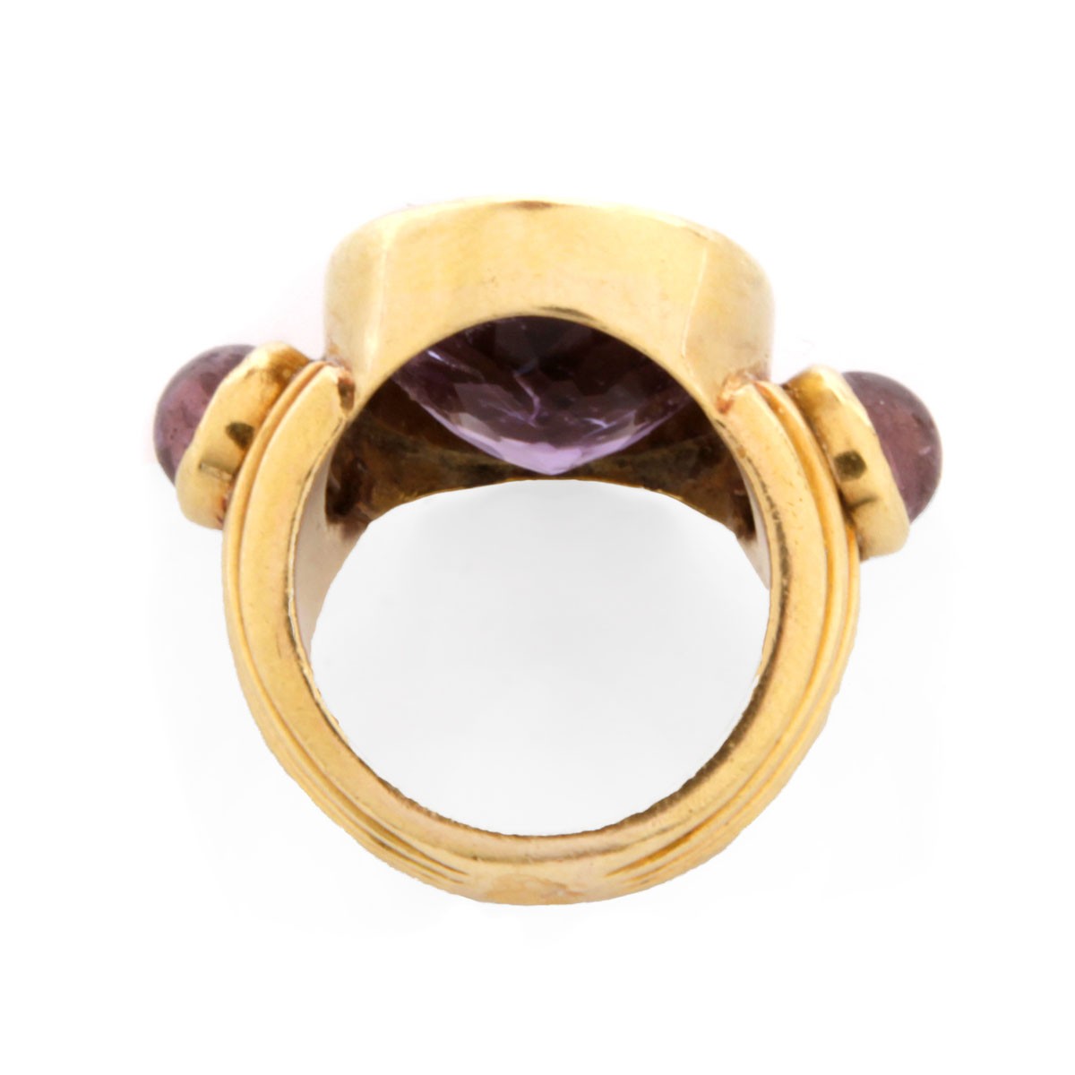 Vintage Amethyst and 18K Ring