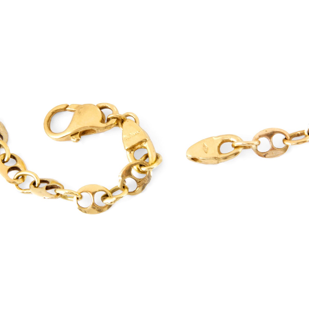 Vintage 18K Gold Equestrian Charm Necklace