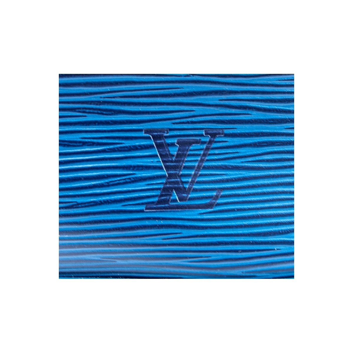 Louis Vuitton Blue Epi Leather Noe GM Bag. Golden