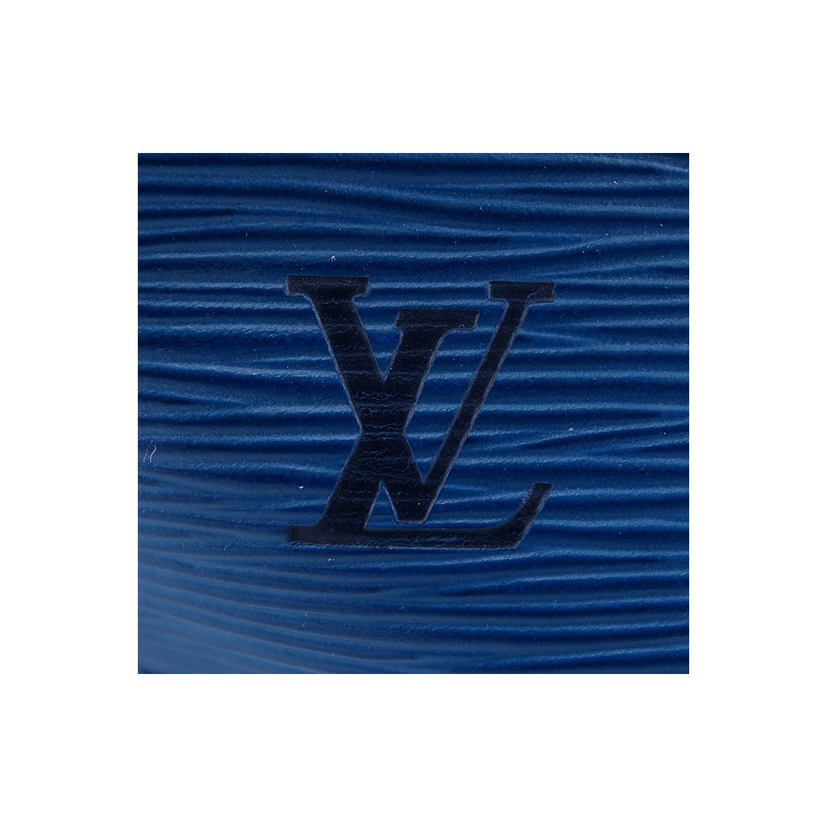 Louis Vuitton Blue/Black Epi Leather Noe Bicolor