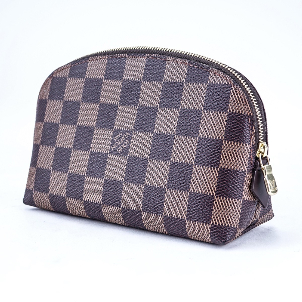 Louis Vuitton Damier Ebene Brown Cosmetic Pouch