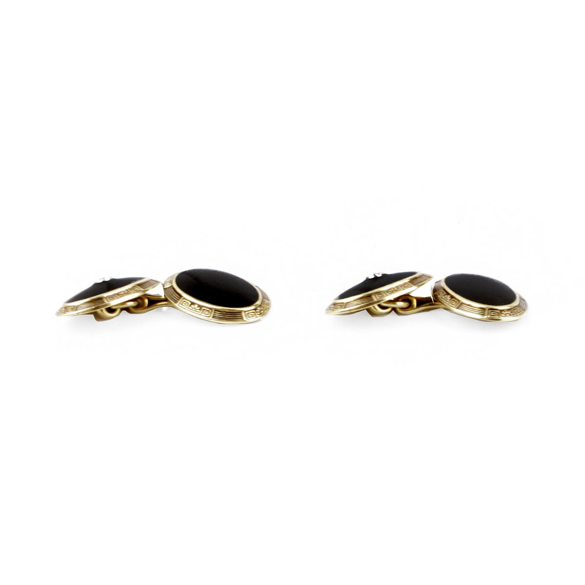 Vintage 14K Yellow Gold Cufflinks