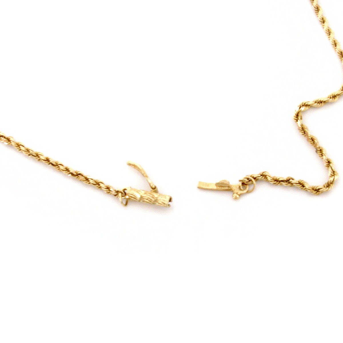 Diamond and 14K Gold Cat Pendant Necklace