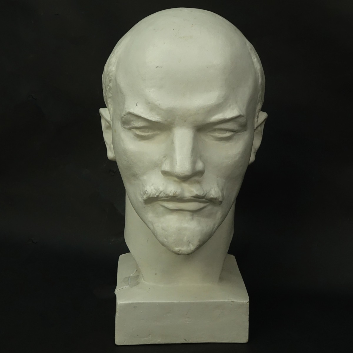 Vintage Russian Soviet Era Plaster Sculpture