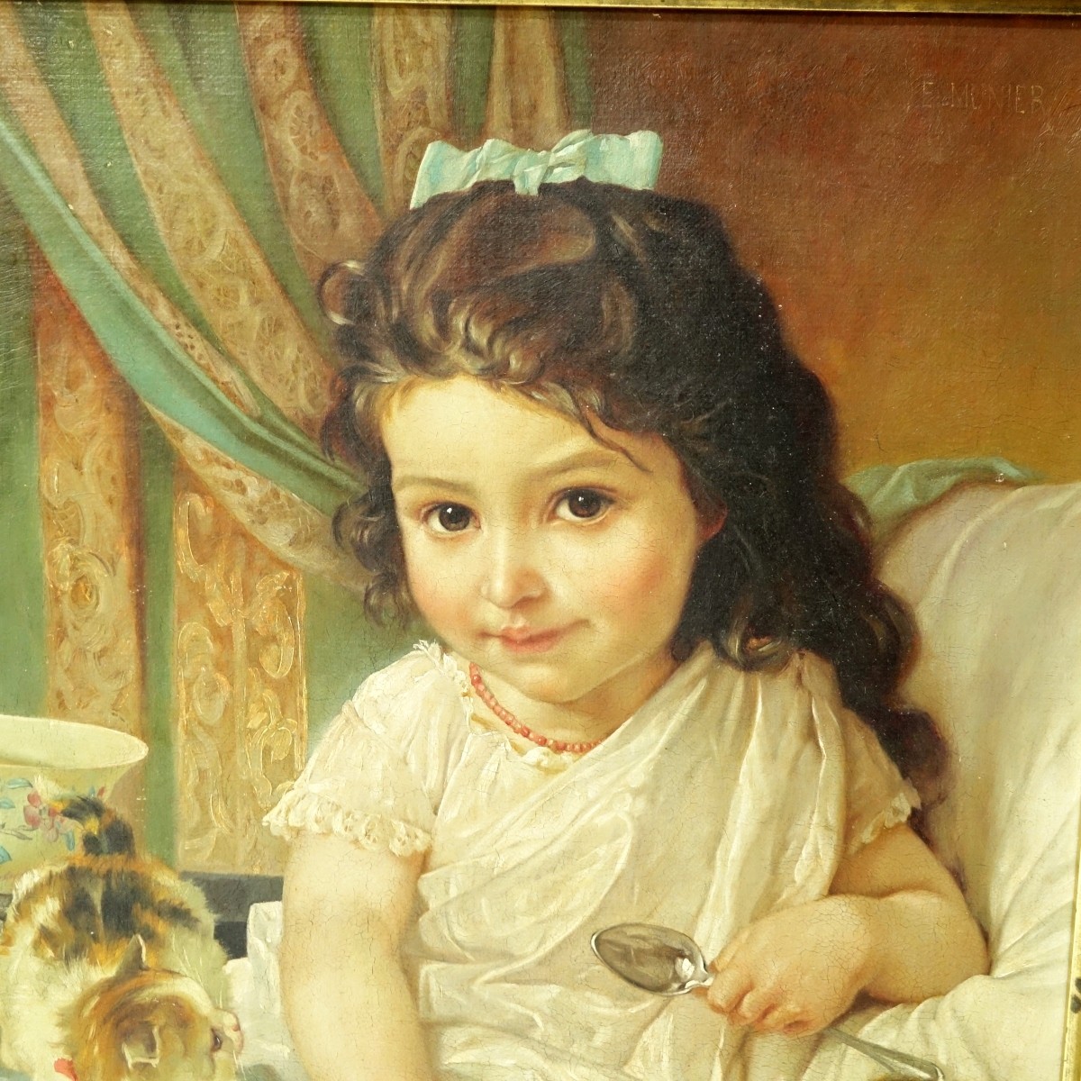 After: Emile Munier, French (1840 - 1895) O/C