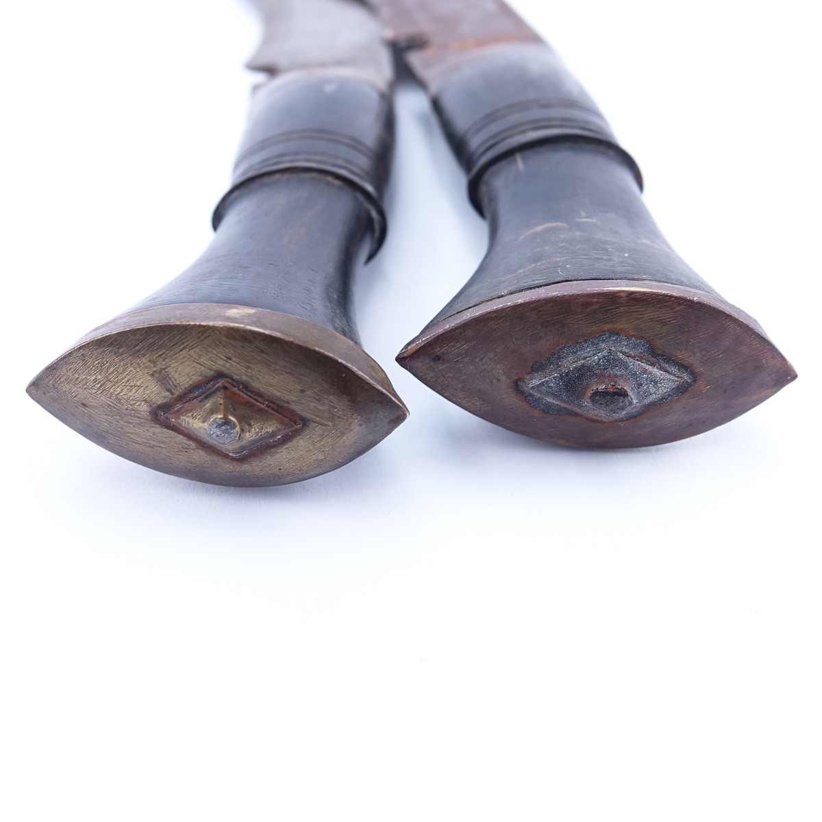 Pair Of Nepalese Gurkha Kukri Daggers