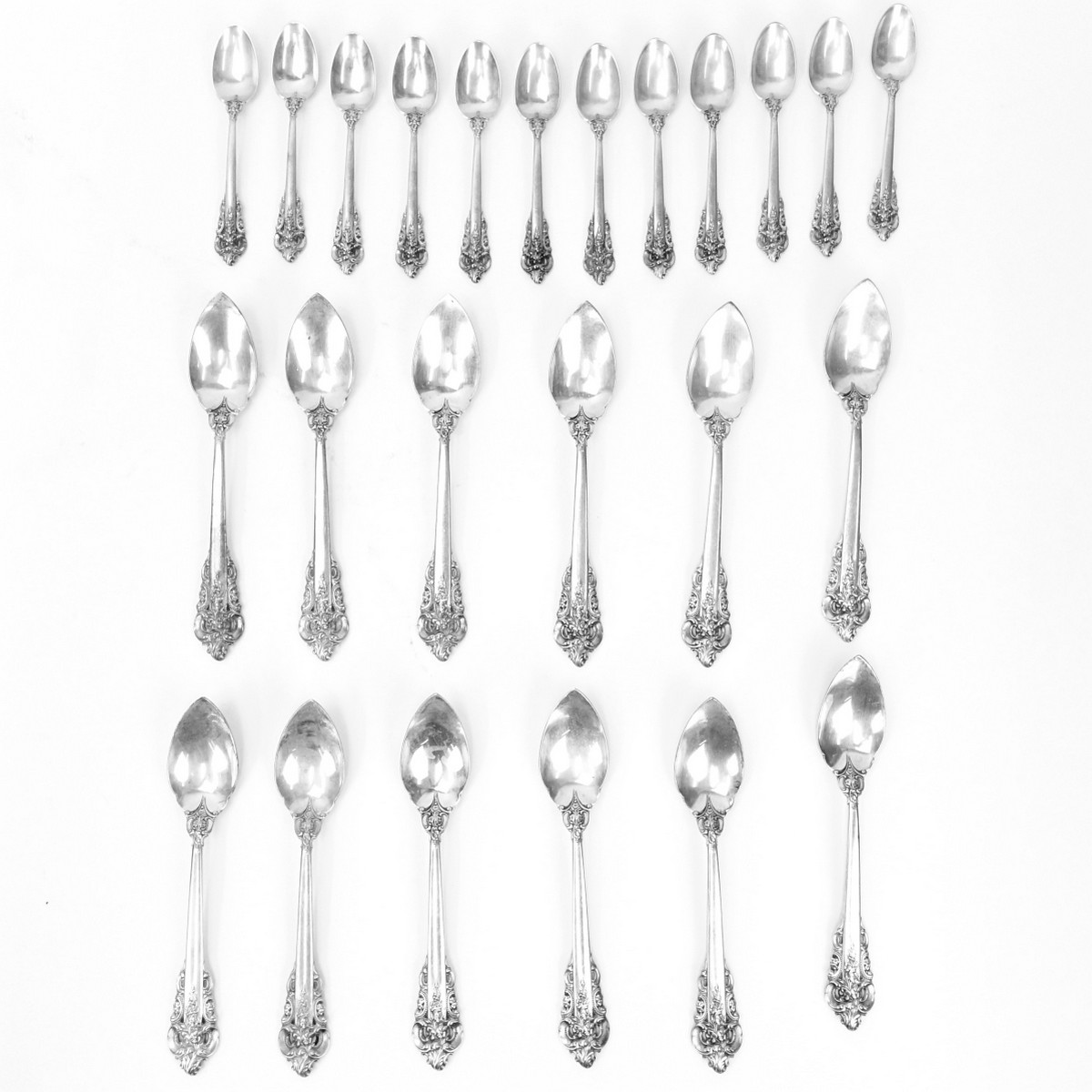 24 Wallace Grande Baroque Citrus and Demi Spoons