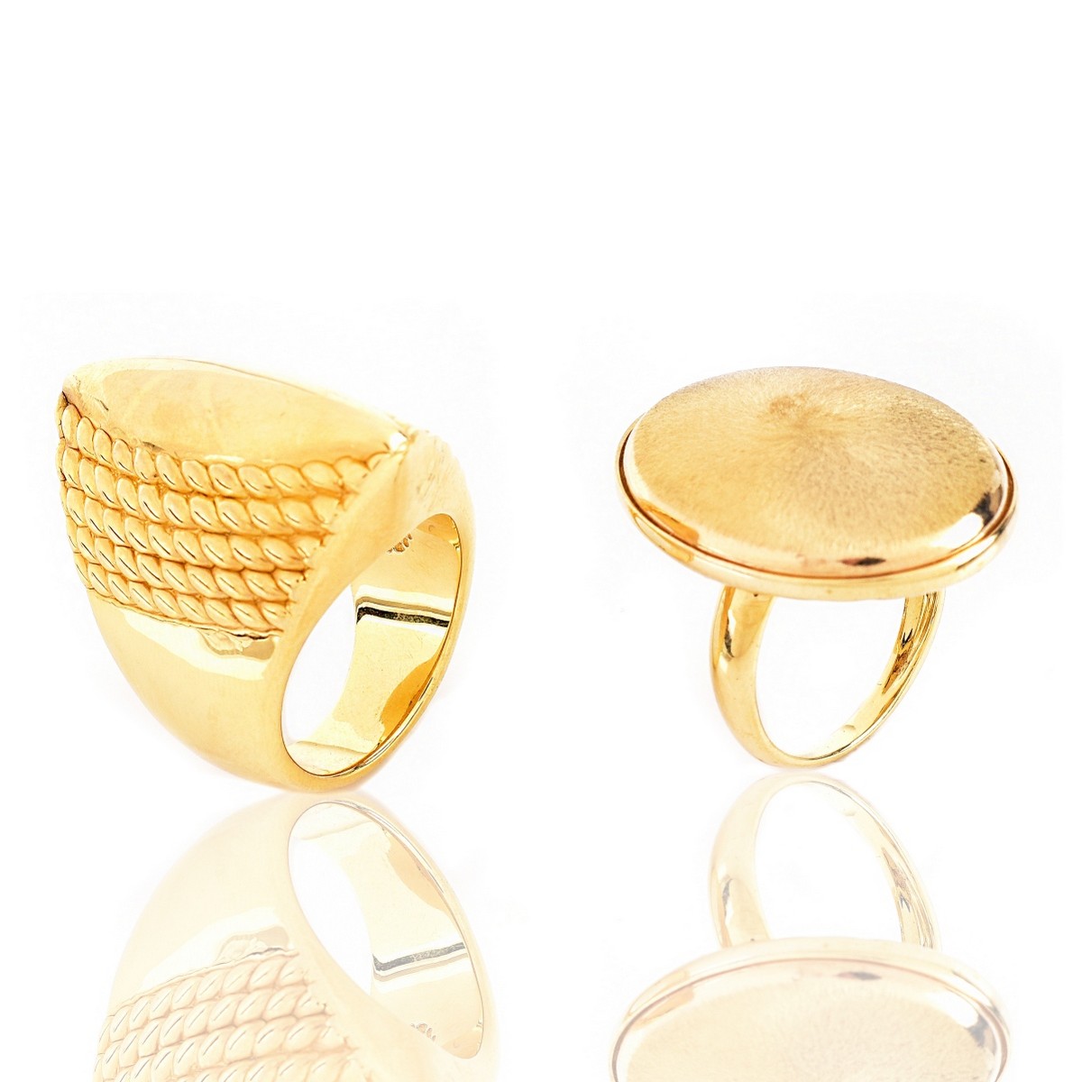 Two (2) 14K Gold Rings