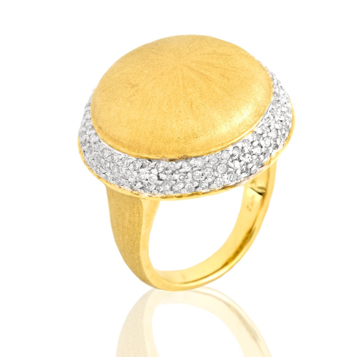 Diamond and 14K Gold Ring